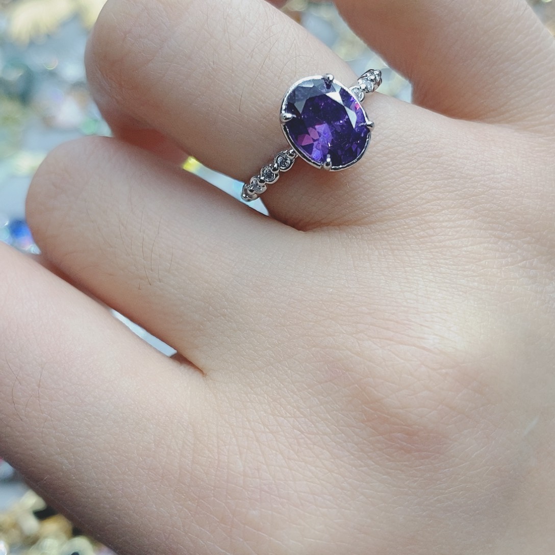 【闪购商品】银S925镶嵌耳饰托帕石