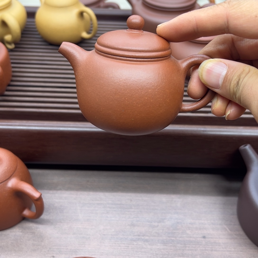 3***8茶壶紫砂匏尊微瑕120cccc