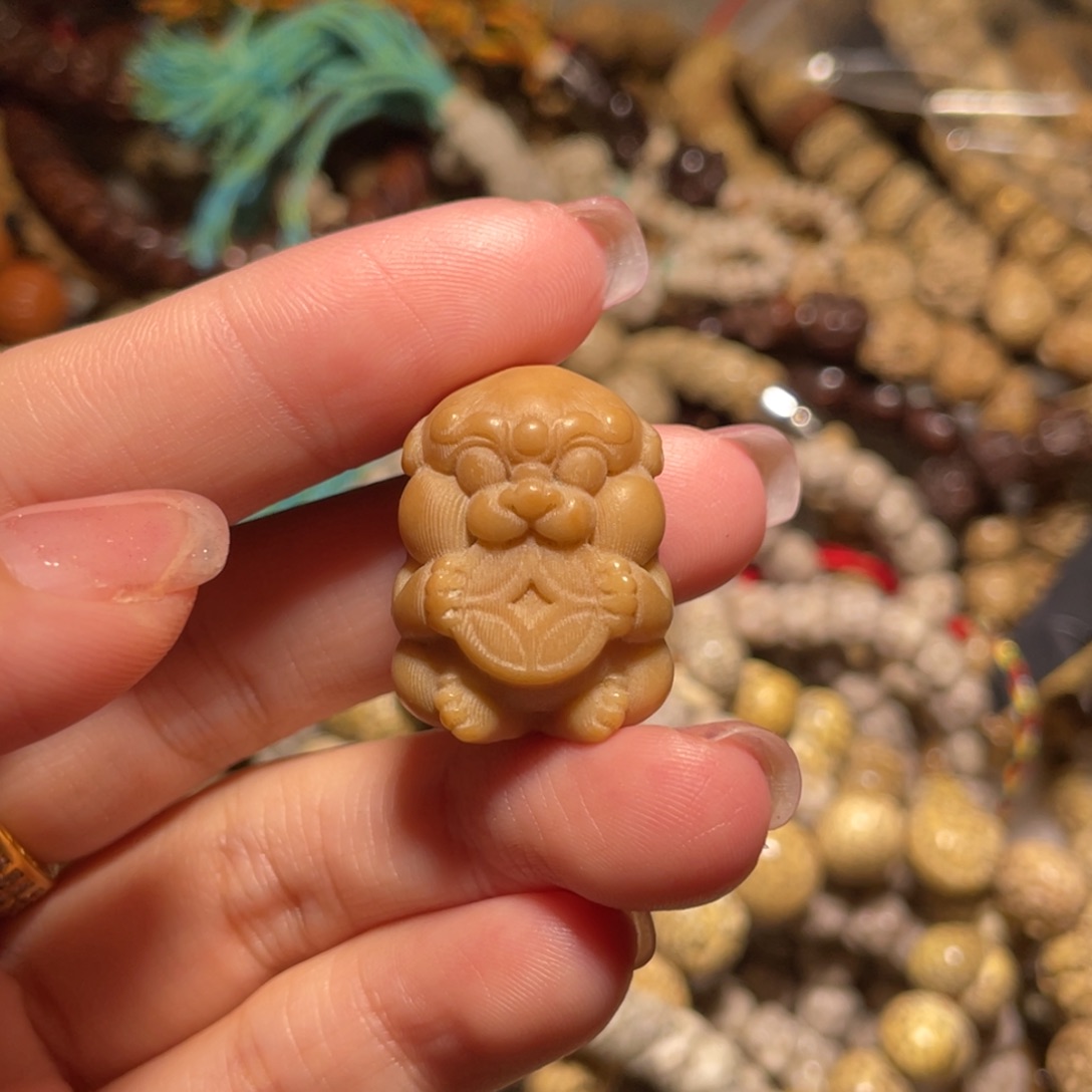 陌***芝星月菩提吊坠貔貅一物一图