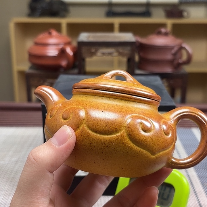 偶***玩紫砂茶壶微瑕处理