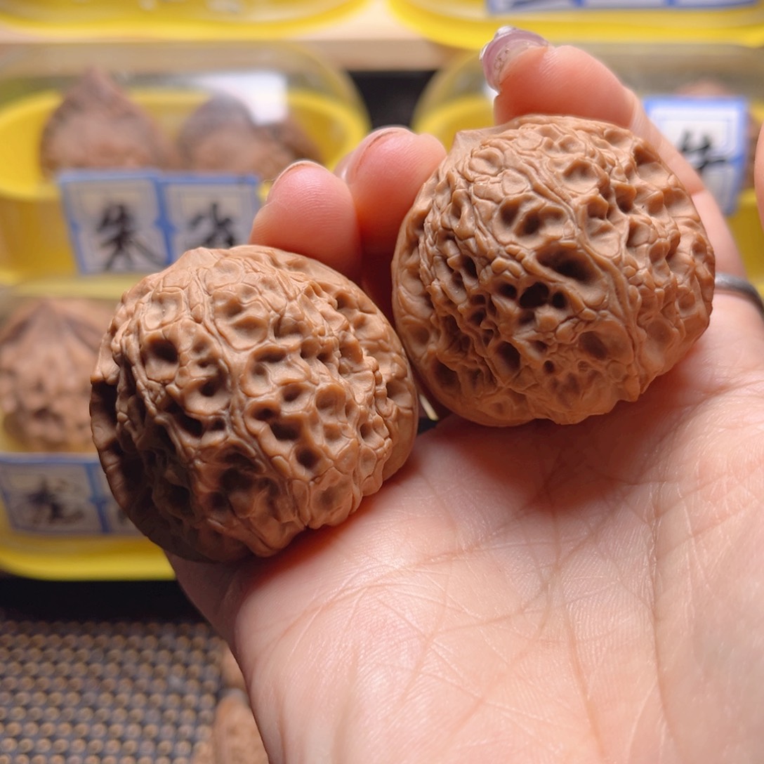 文玩核桃把件大团圆