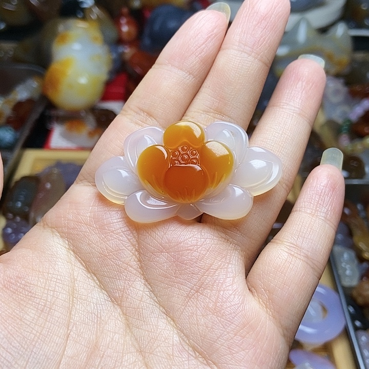 未镶嵌颈饰玛瑙/玉髓*️***