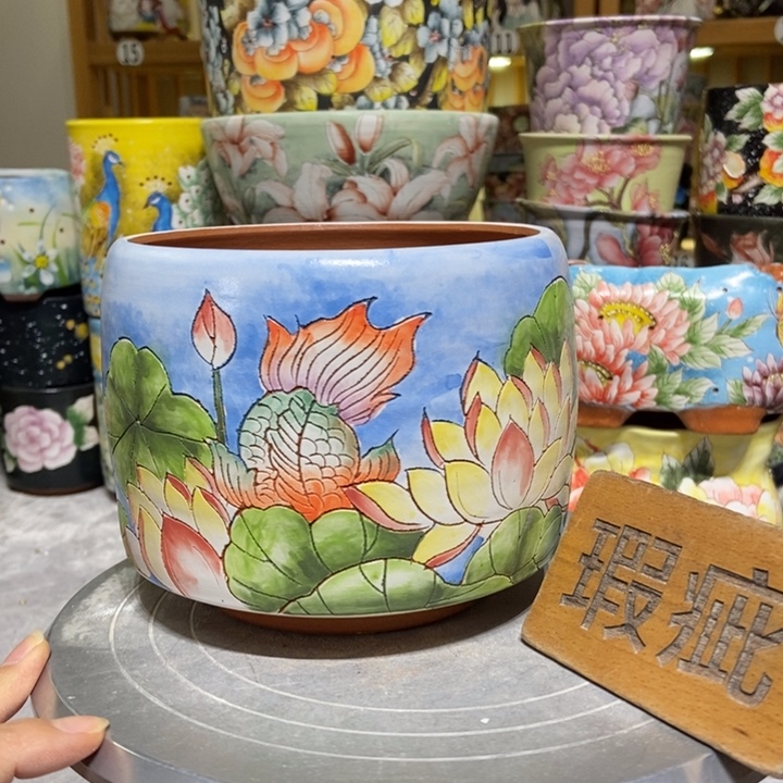 景德镇艺术手绘作品