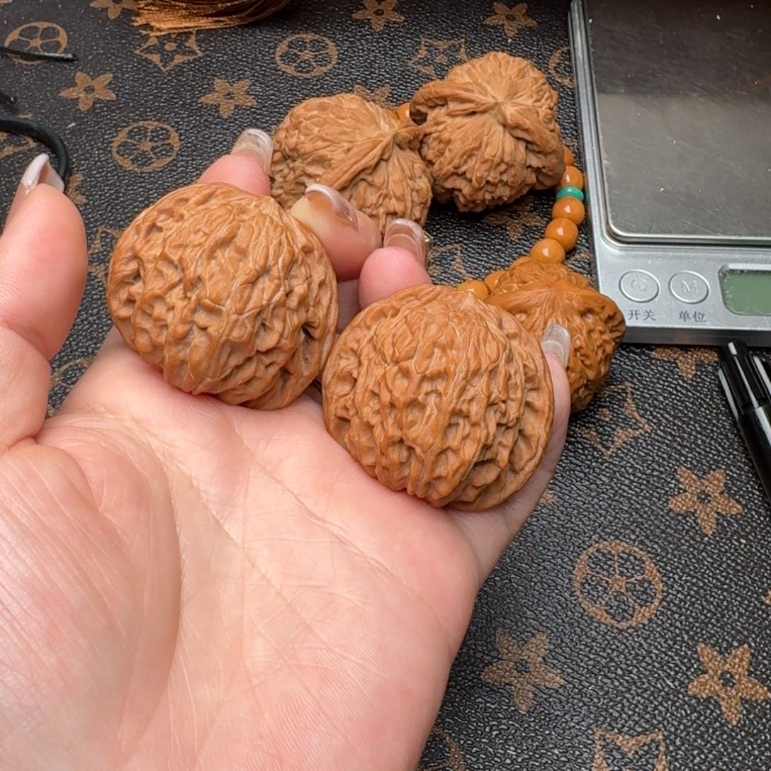 把件文玩核桃41磨盘G502