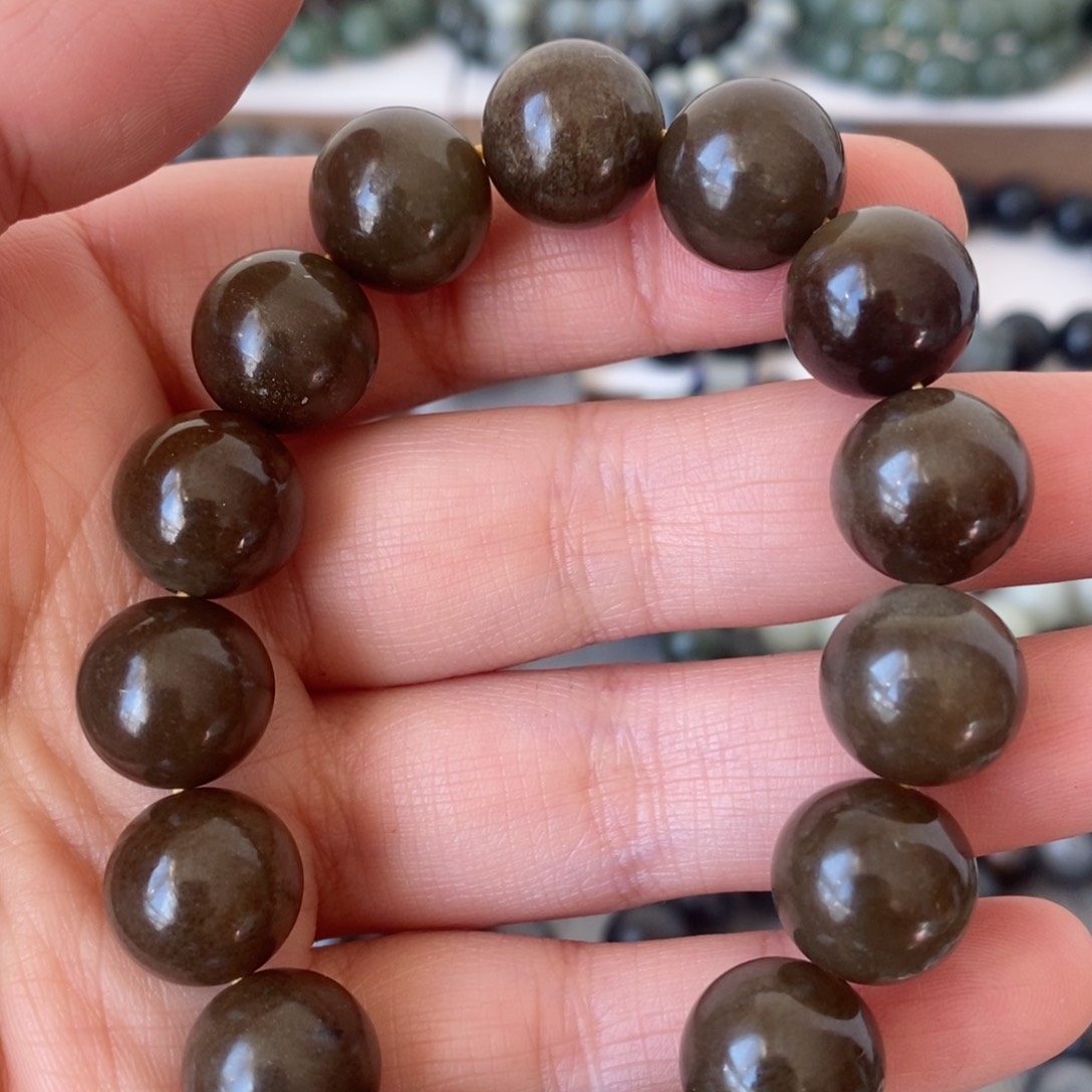 和田玉手链未镶嵌