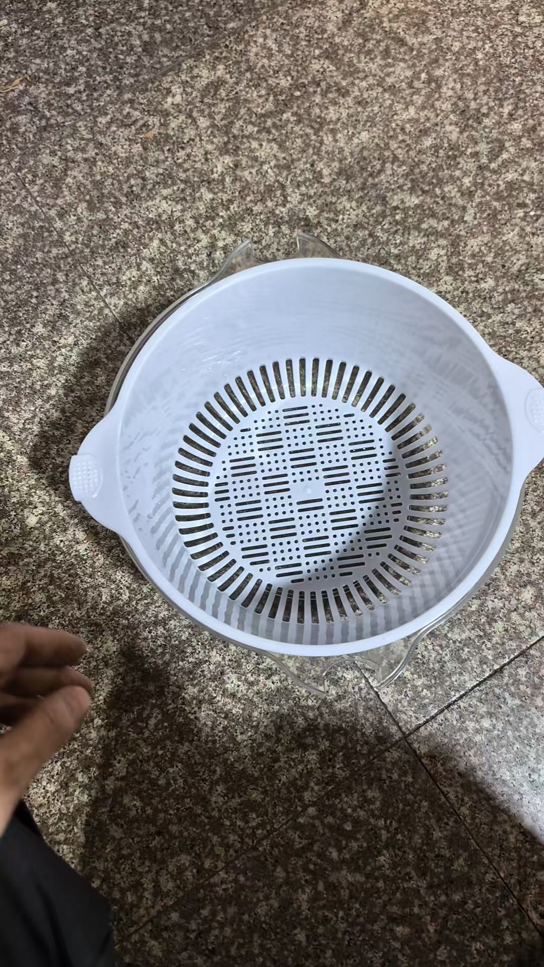防摔软萌系镂空果盘果篮菜盆沥水篮