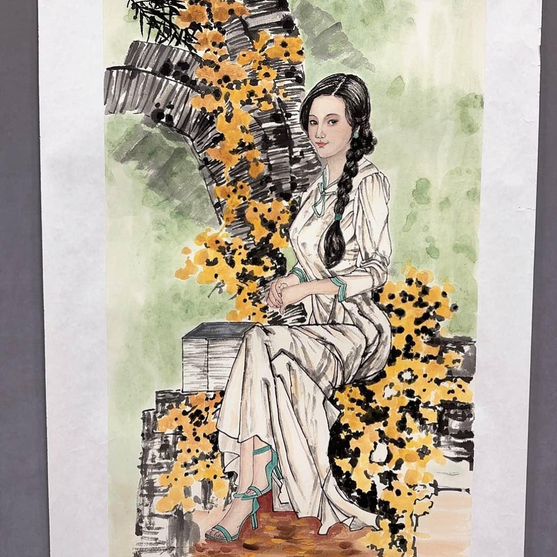 国画国画纯手绘作品请放心去藏