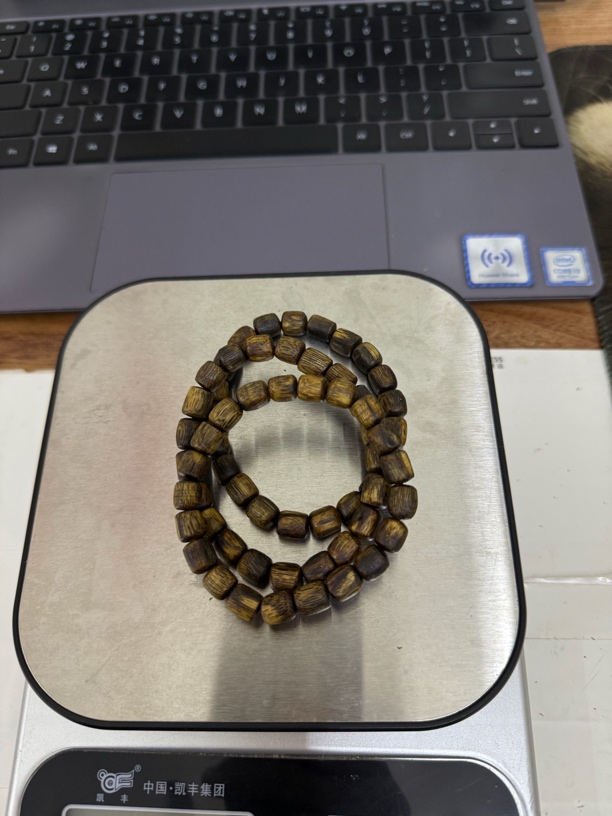 奇楠沉香【随型珠单圈手串】多样性发货1串