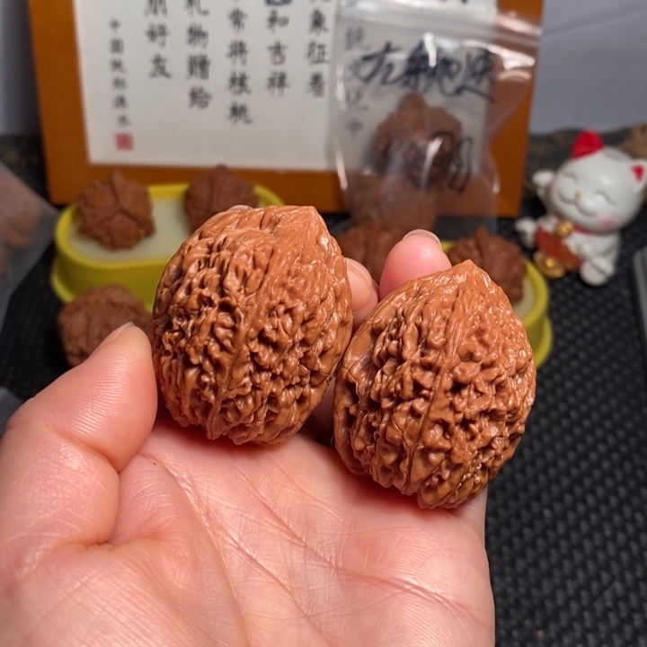 把件文玩核桃36蒜头