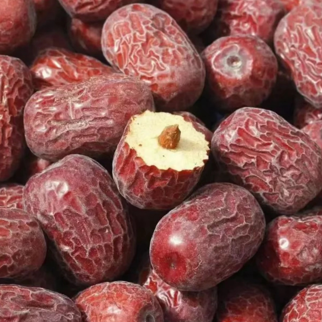 新枣2025年原生态灰枣新疆灰枣若羌灰枣1斤5斤装核小皮薄枣香浓郁