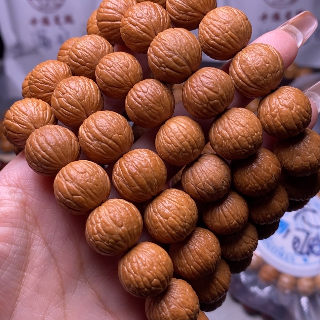 文玩核桃手串凤羽