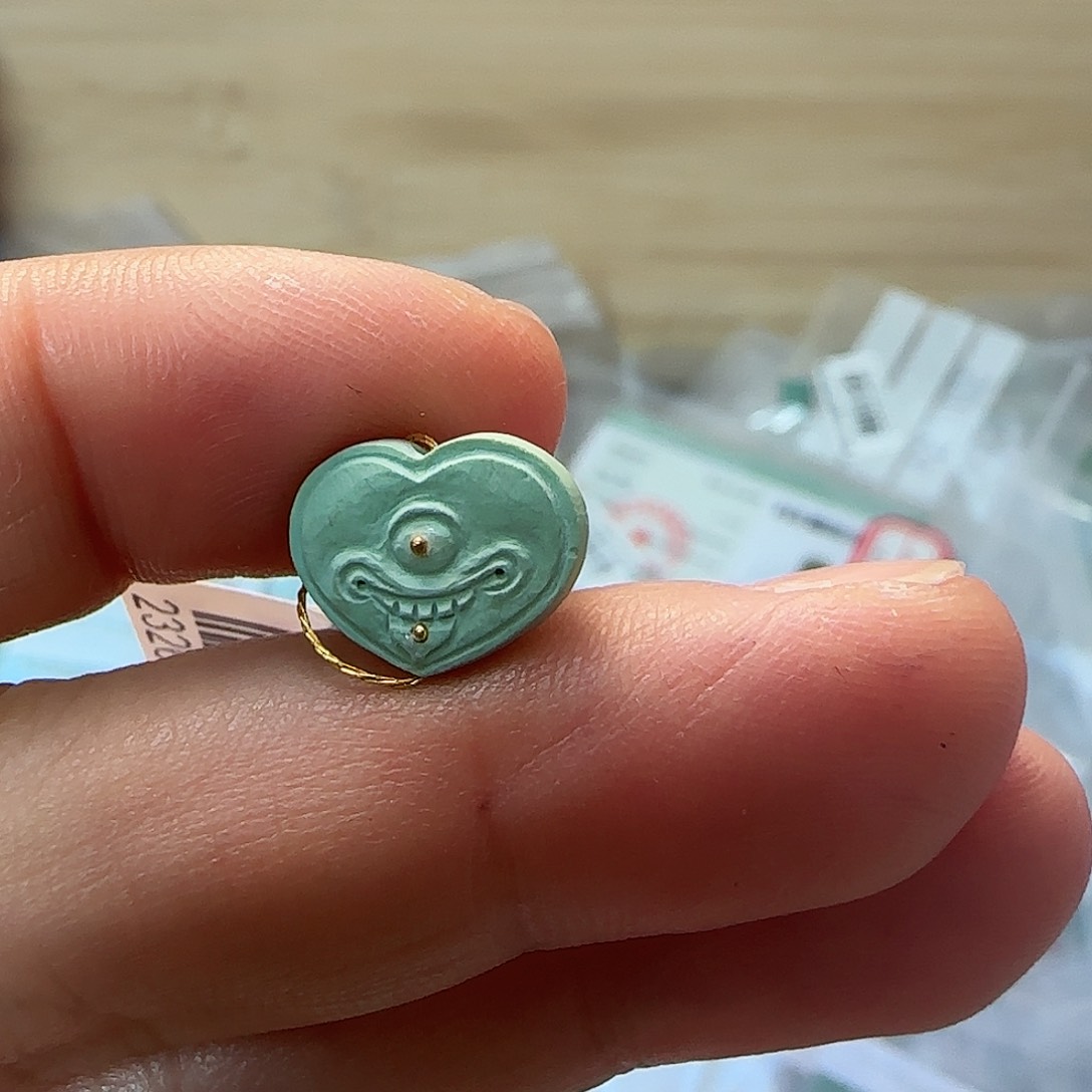 绿松石珠宝半成品未镶嵌f****t