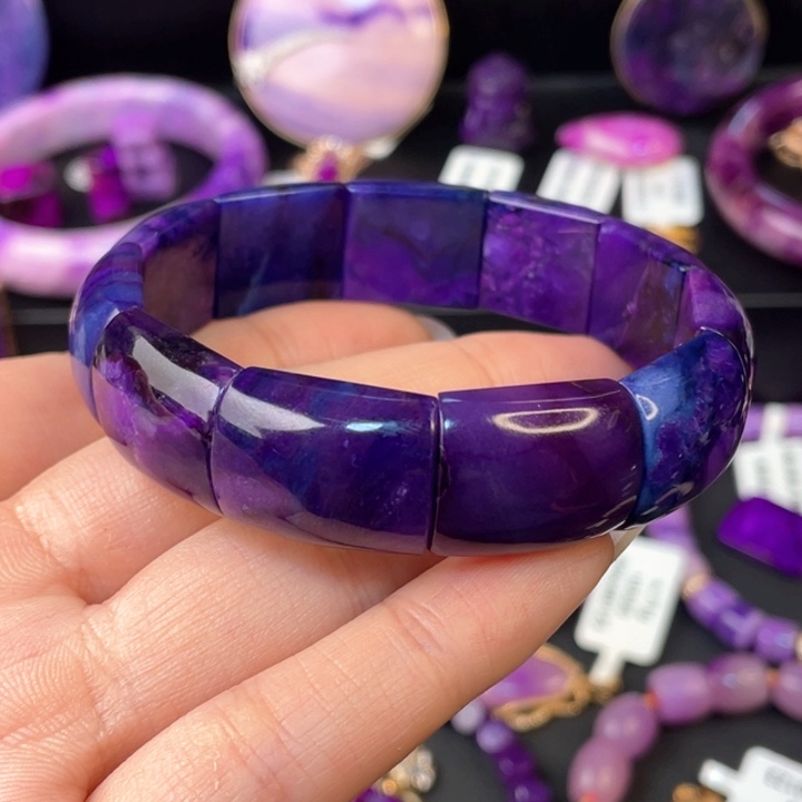 苏纪石（舒俱来）镯排未镶嵌