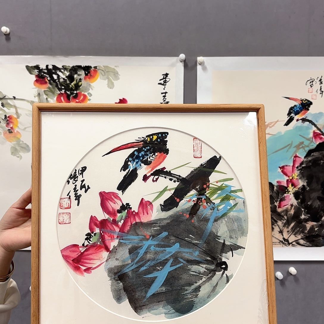 国画国画纯手绘作品请放心去藏