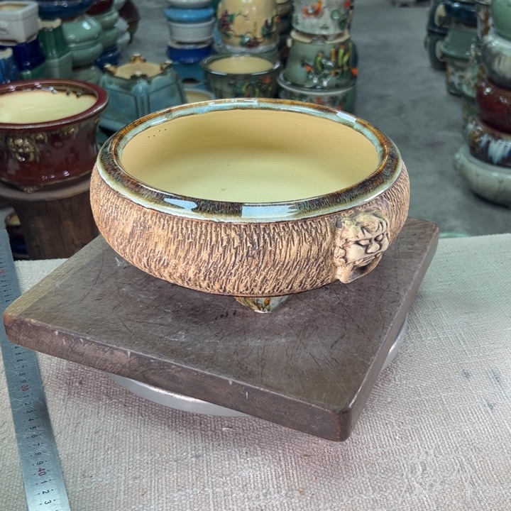 泳坤堂石湾盆陶瓷