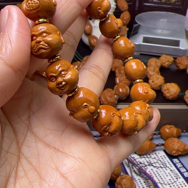 怎***赢橄榄核手串/手链橄榄核