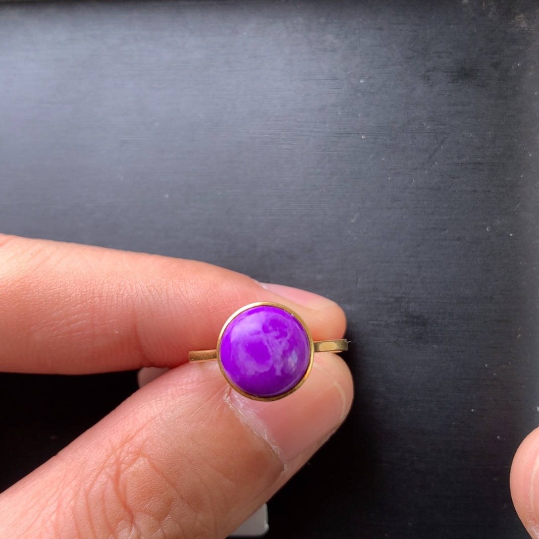 苏纪石（舒俱来）18K金镶嵌戒指