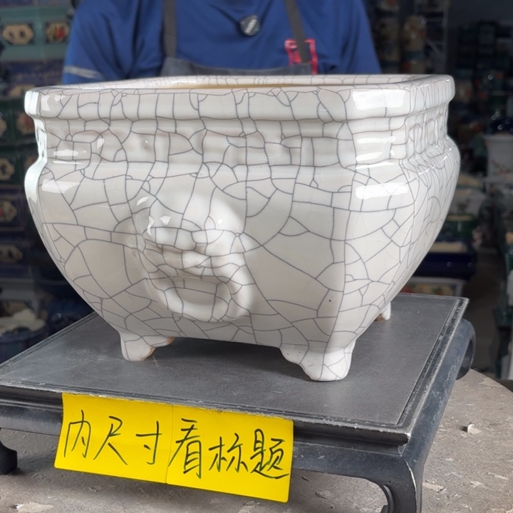 一风堂石湾花盆 内22*16