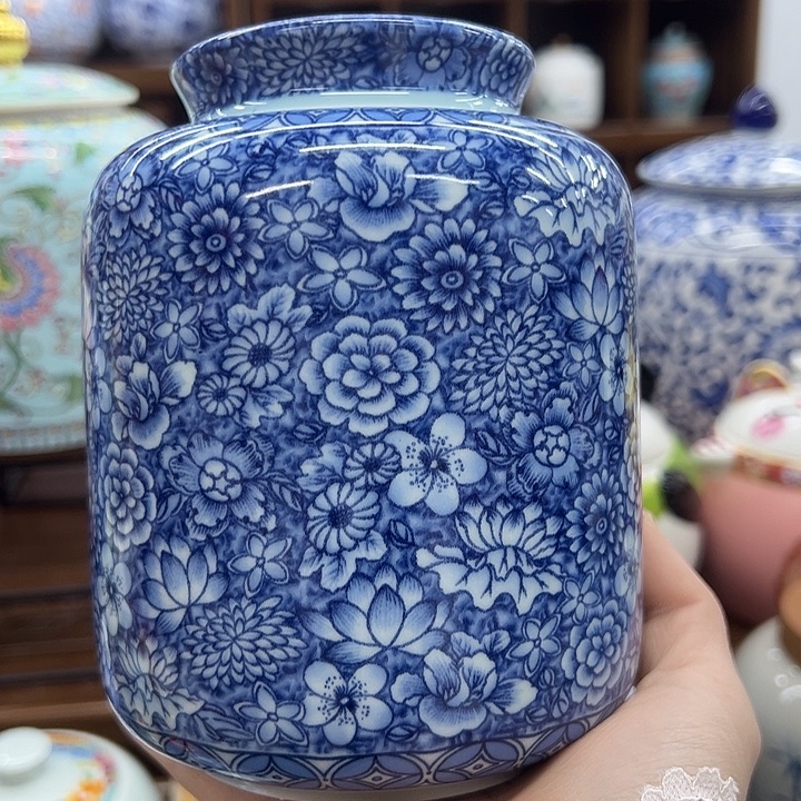 瓷片茶叶罐茶叶罐@@茶叶526