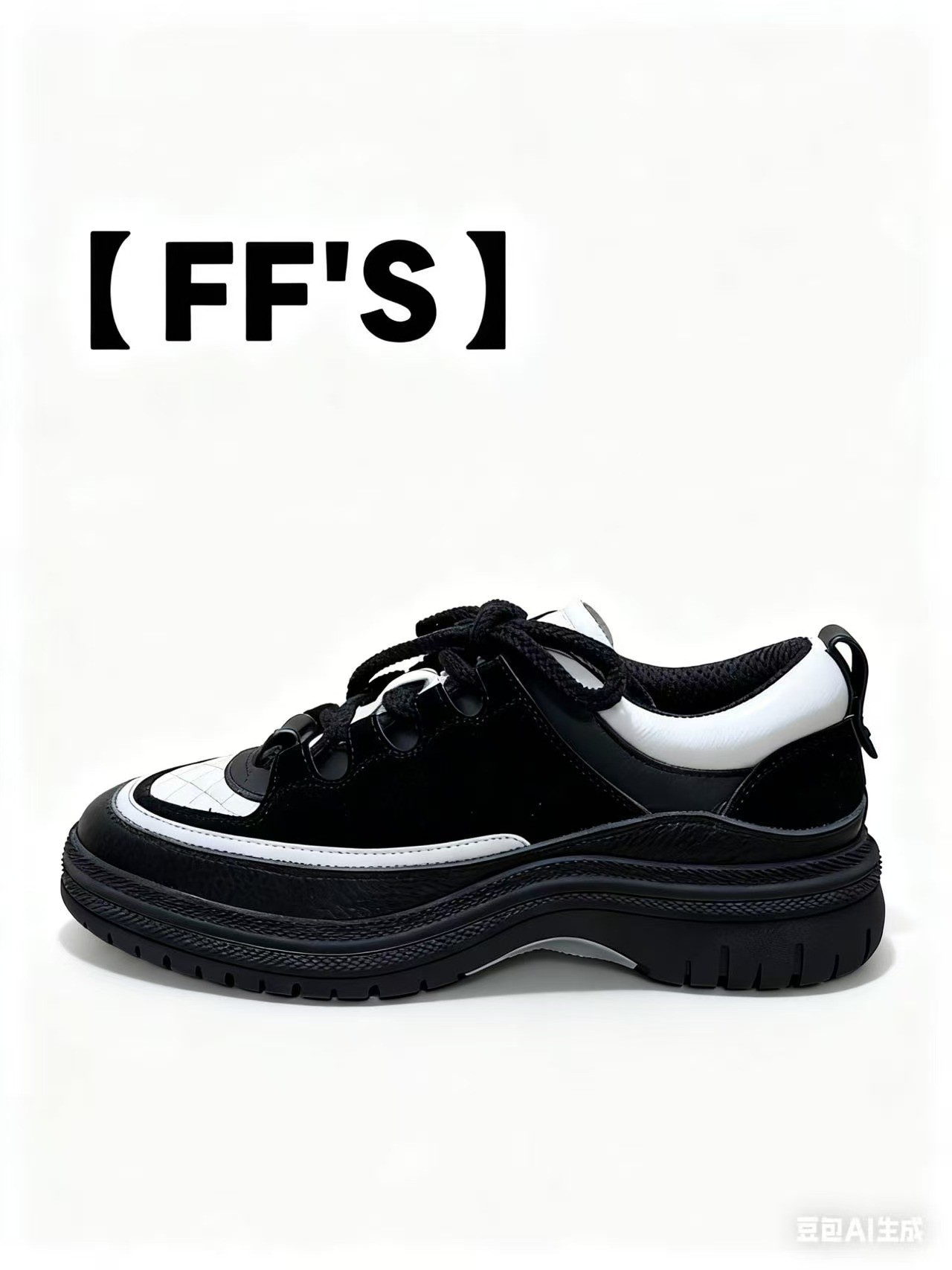 【FF'S】纯手工定制25b增高熊猫鞋女款