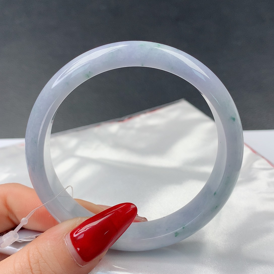 翡翠手镯未镶嵌38正59