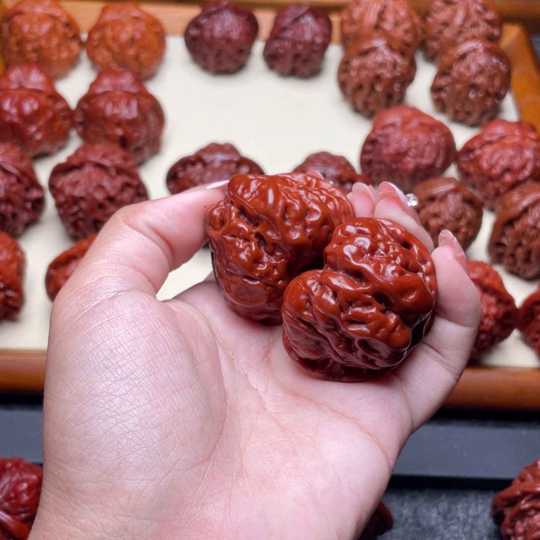 猴头核桃吊坠文玩核桃 手把件 蛤蟆头 