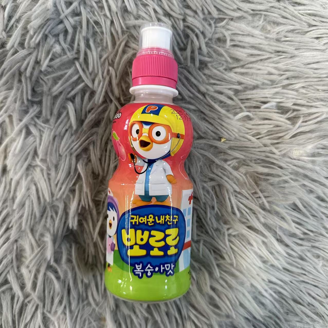 (2瓶)韩国进口啵乐乐水饮料（蜜桃味）