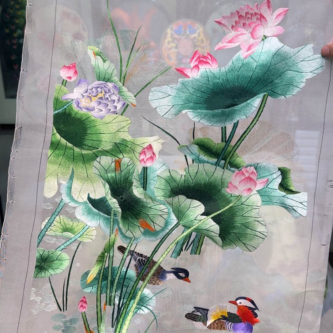 刺绣刺绣工艺精湛