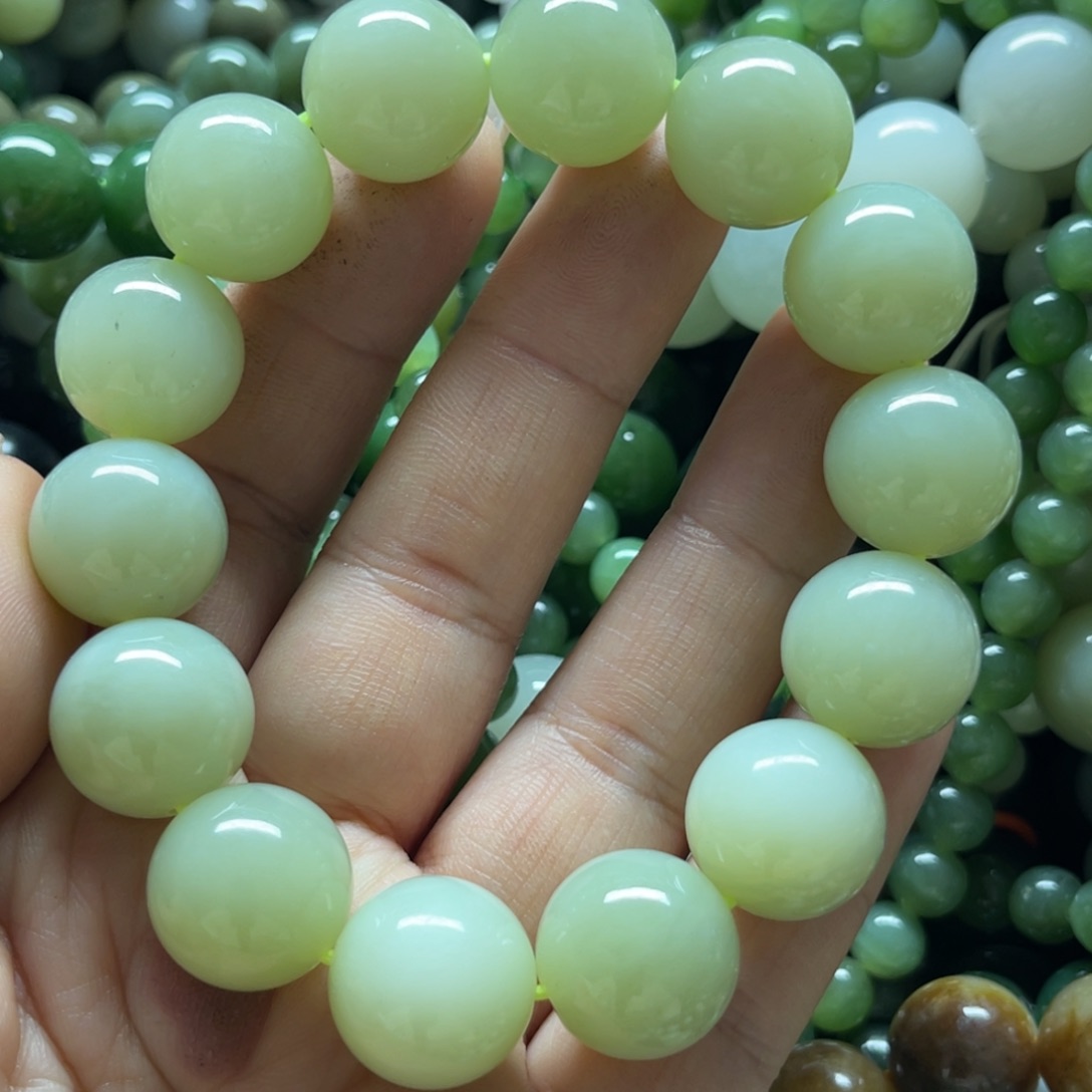 和田玉手链未镶嵌