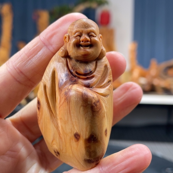 柏木（崖柏）手把件