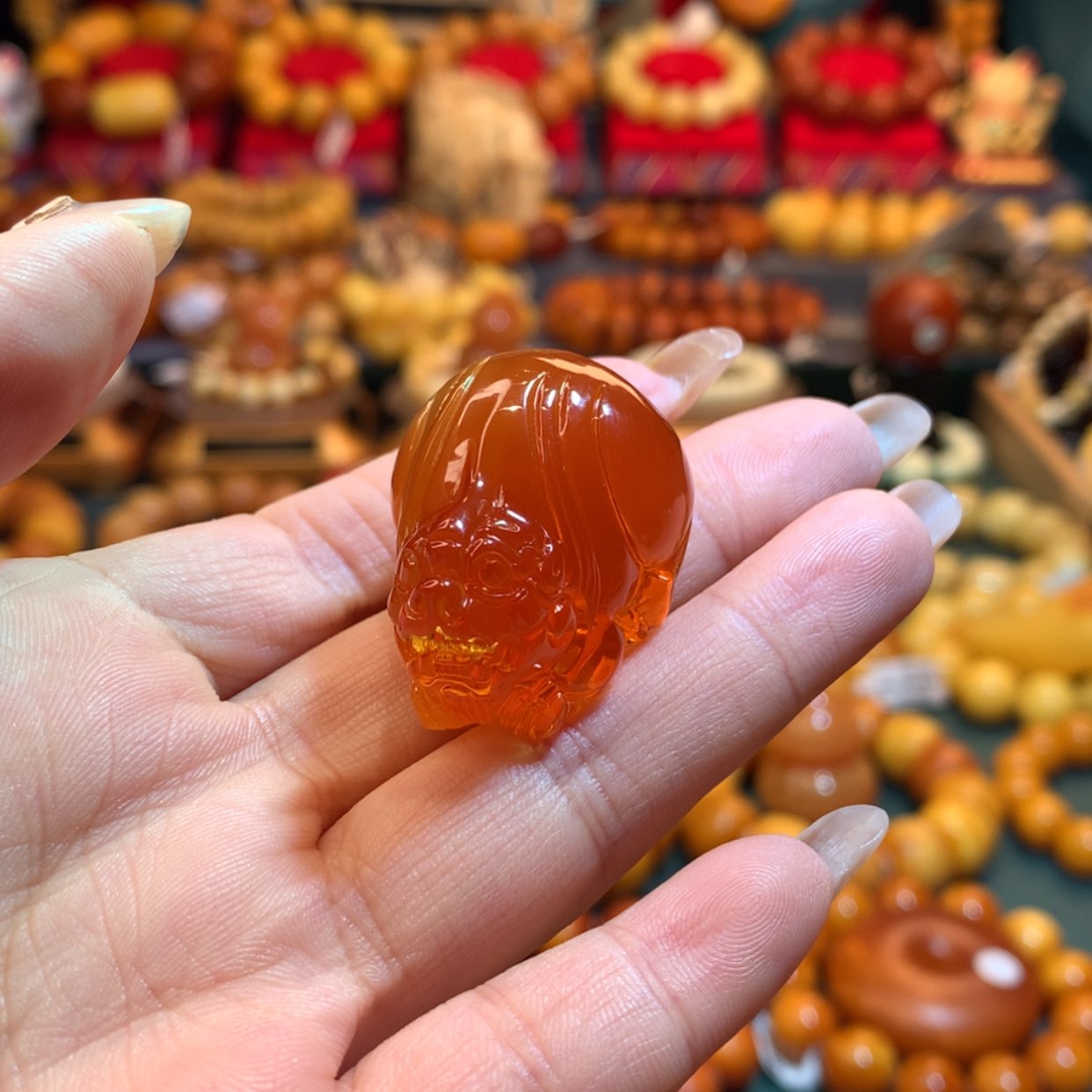 【闪购商品】蜜蜡吊坠(赠链)未镶嵌