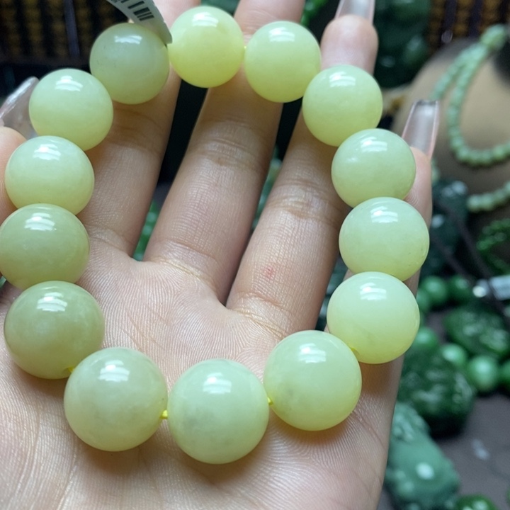 和田玉手串未镶嵌