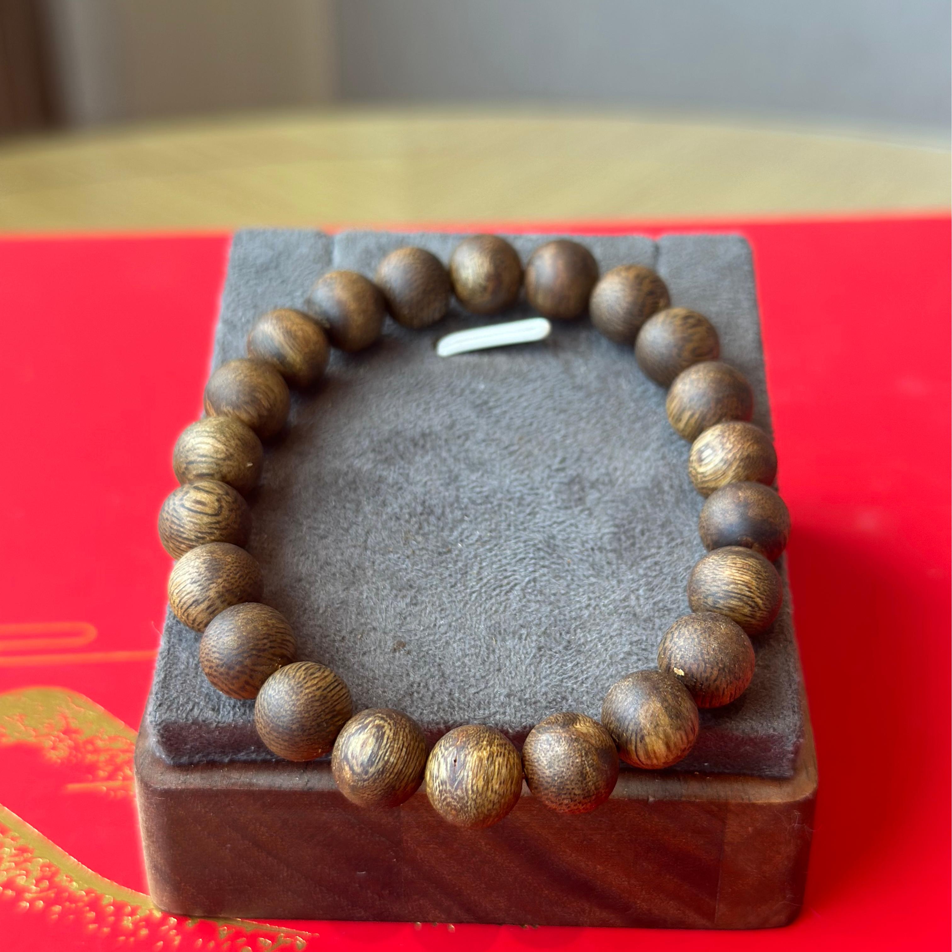 沉香沉香0.9圆珠单圈手串（多样性发一）