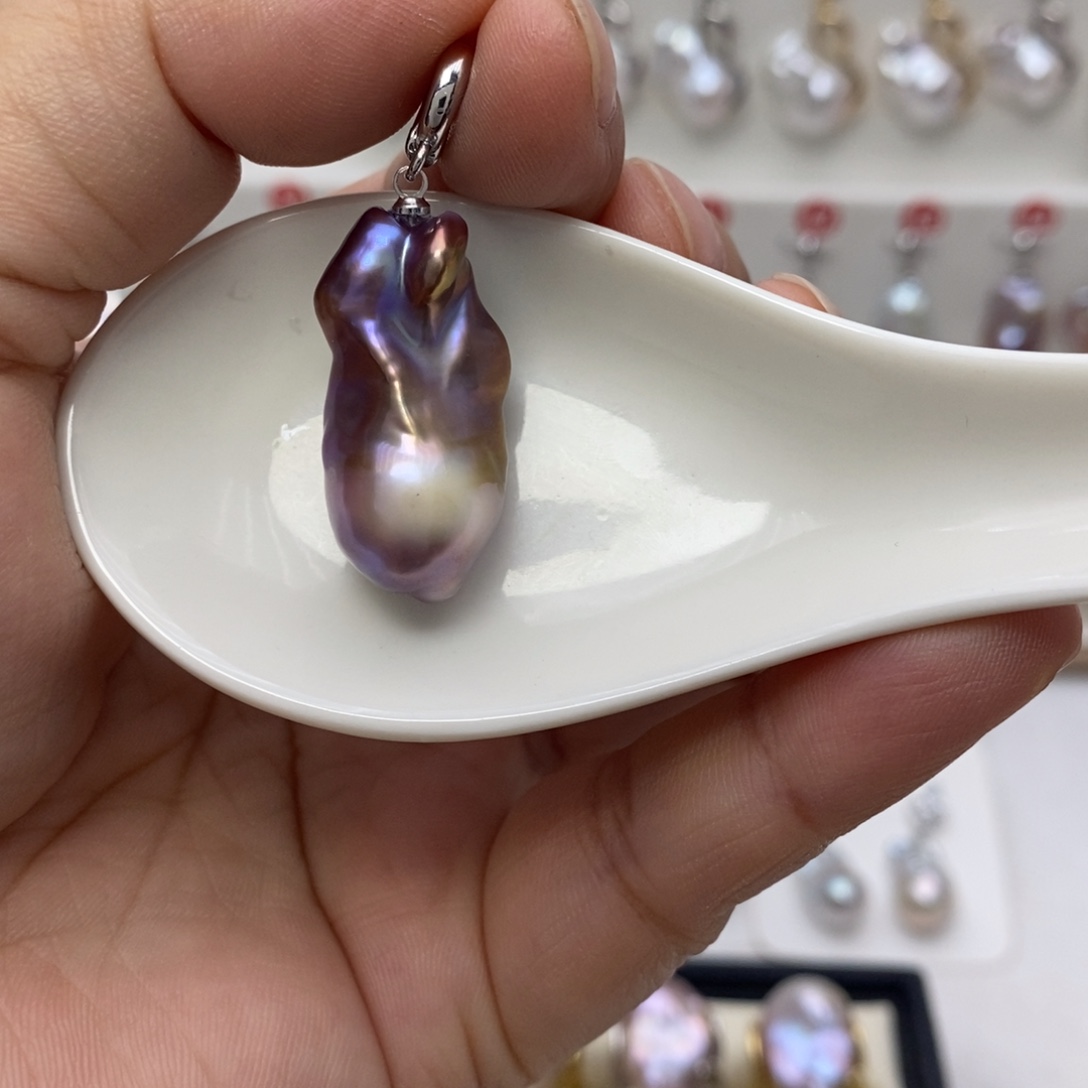 未镶嵌其它淡水珍珠