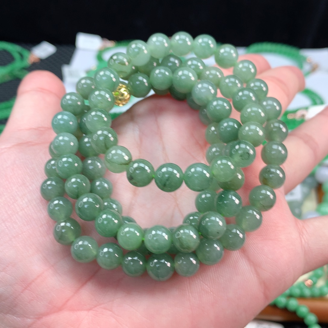 翡翠手链未镶嵌翡翠