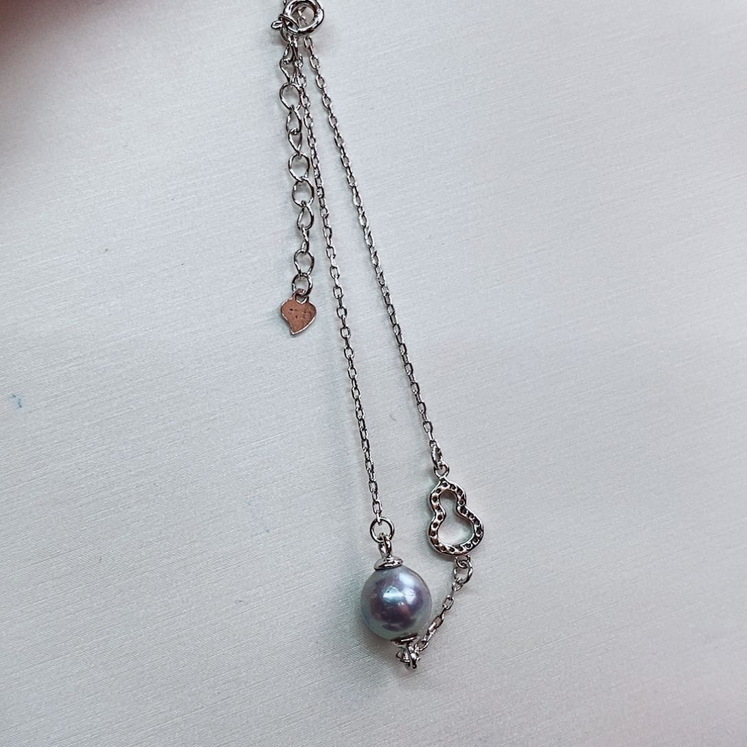 未镶嵌手串海水珍珠7-8