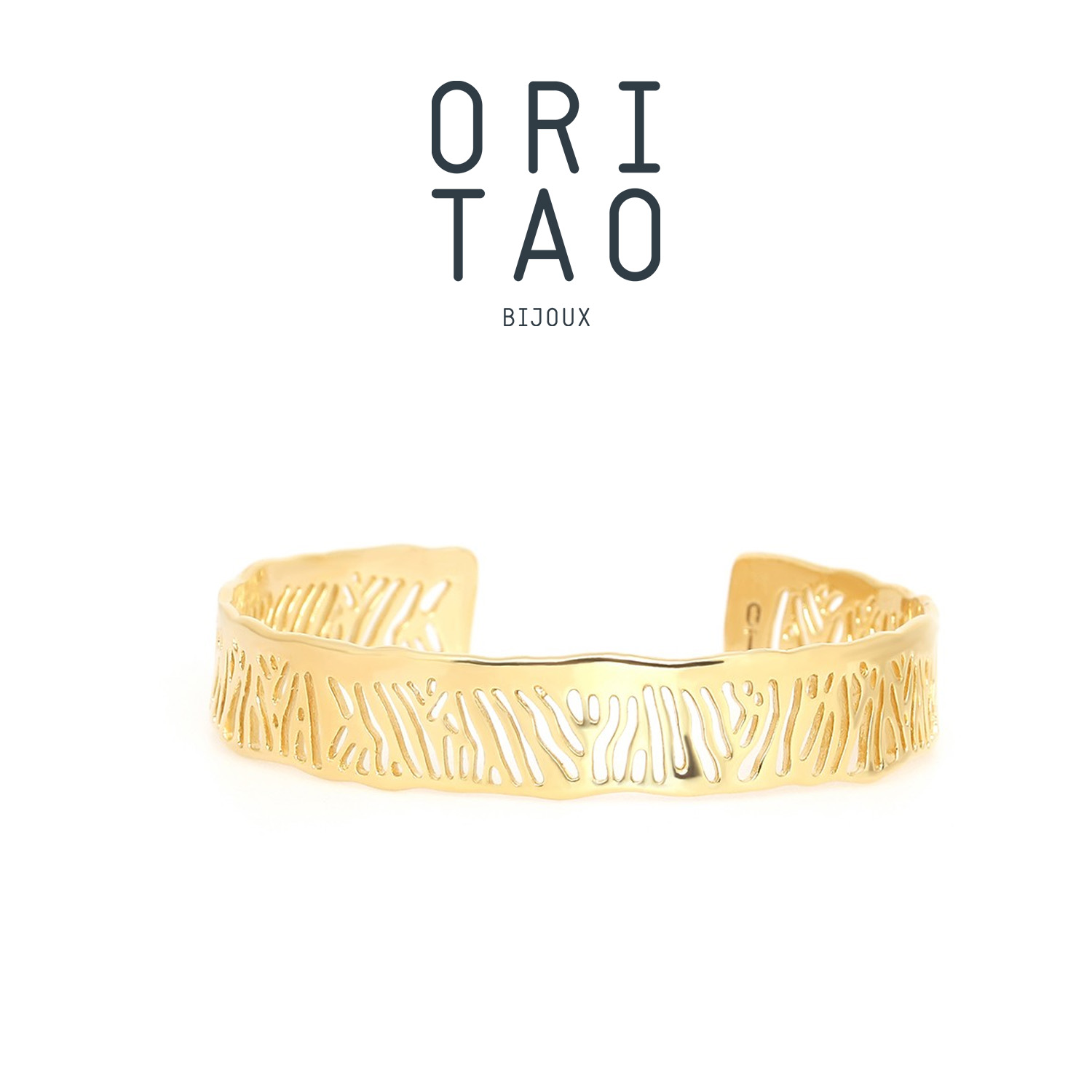 合金手镯 法国进口 ORI TAO花神系列 个性开口手镯蛇年新品送女友