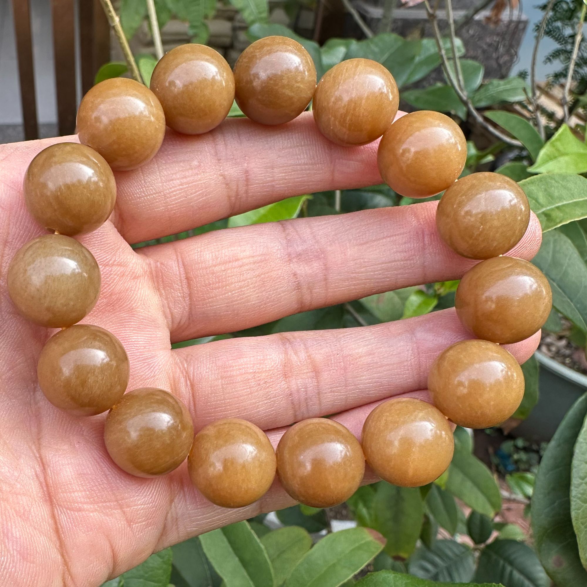 和田玉糖玉手串卡14