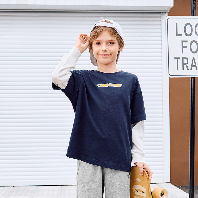 Converse匡威儿童时尚舒适百搭潮流2025新款T恤CNVN-FF-J034