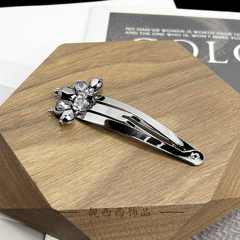 【LXX靓西西】7022 气质小皇冠休闲时尚7厘米BB夹