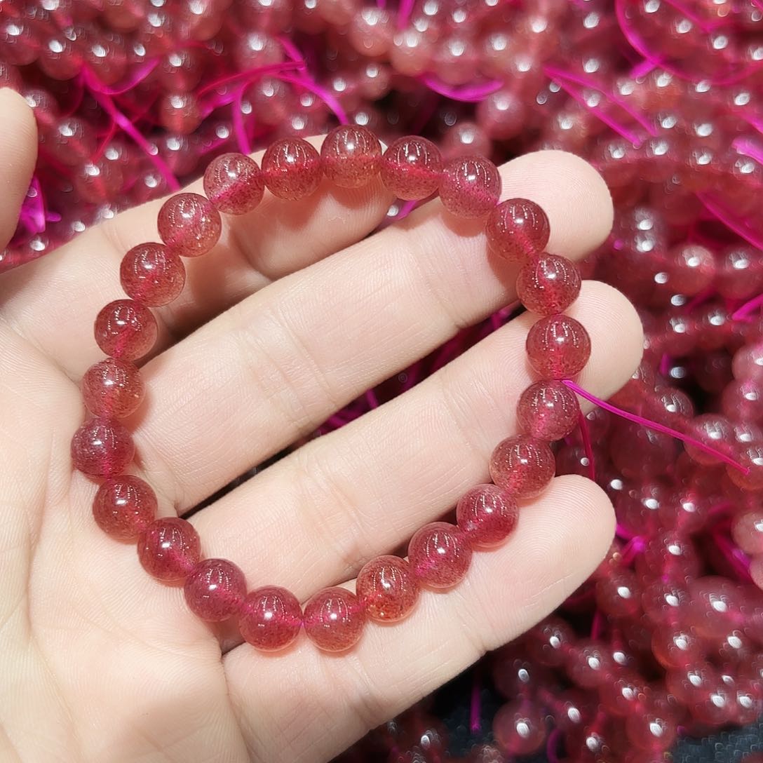 水晶手链未镶嵌草莓