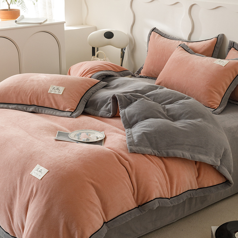 【QC】清仓！清仓！清仓! 牛奶绒珊瑚绒学生宿舍加厚四件套