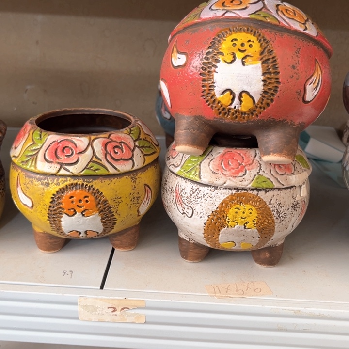 紫砂花盆粗陶材质多肉花盆