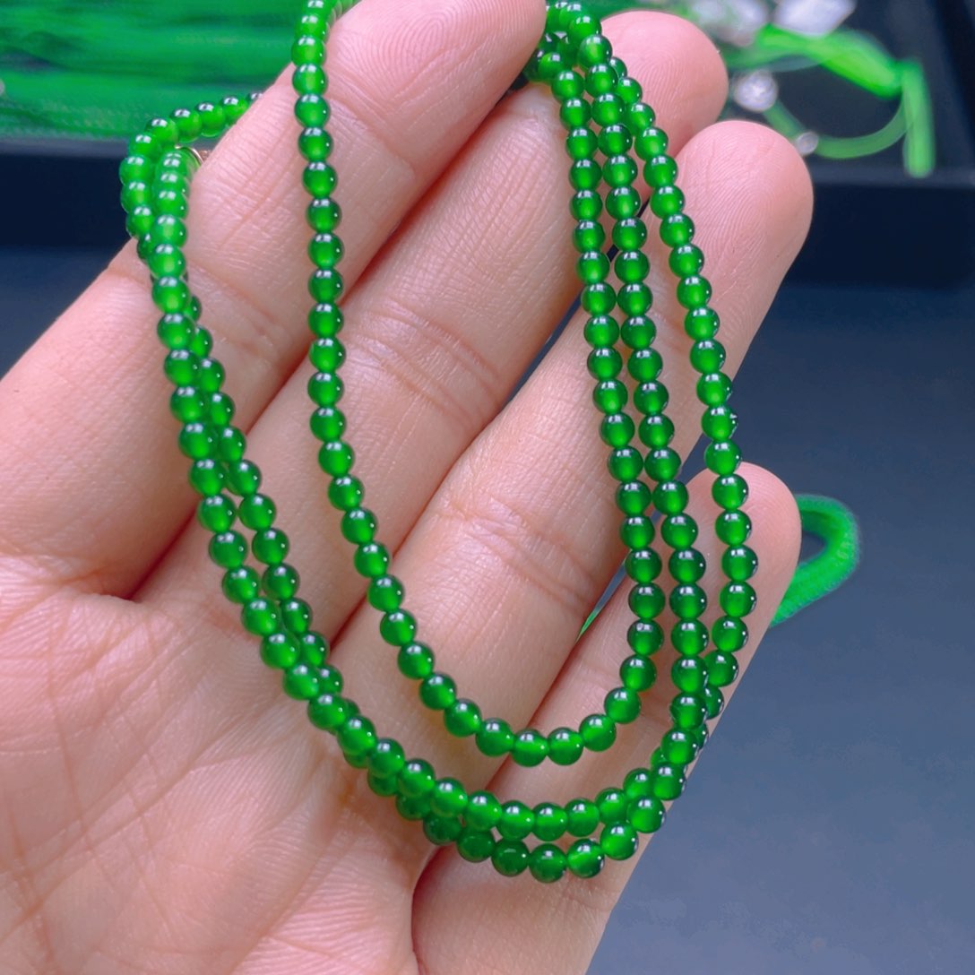 翡翠项链未镶嵌，1