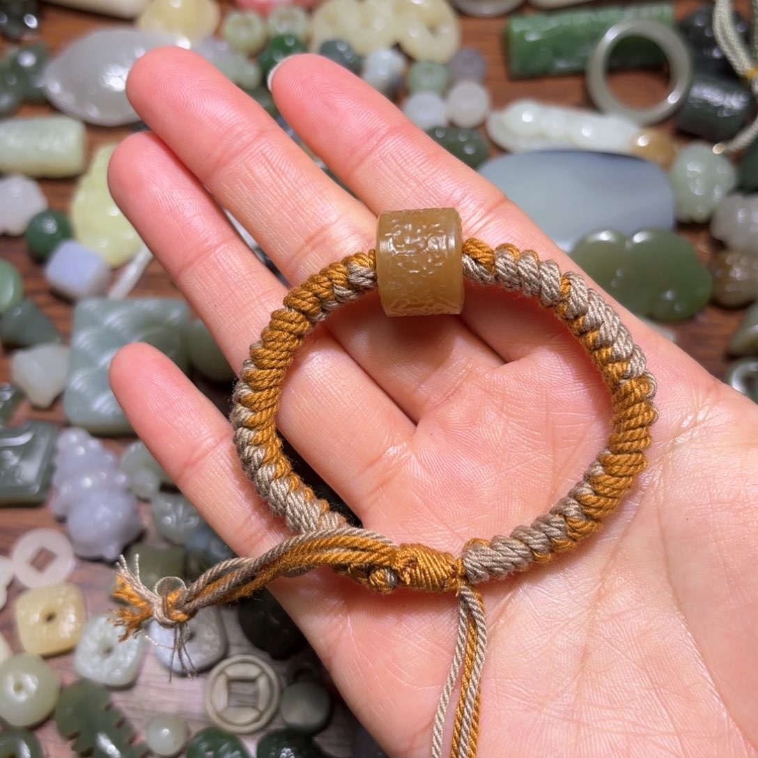 和田玉珠宝半成品未镶嵌