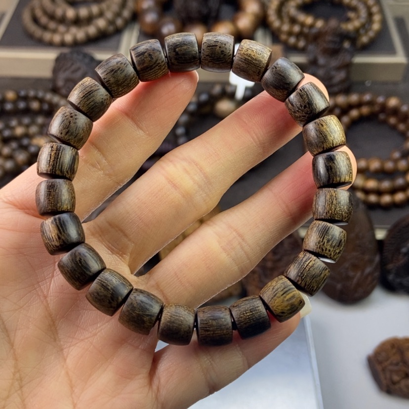 【闪购商品】沉香手串…越南白棋