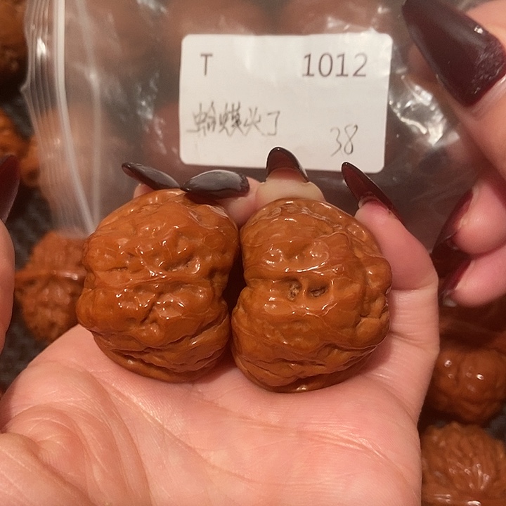 吊坠文玩核桃蛤蟆头38