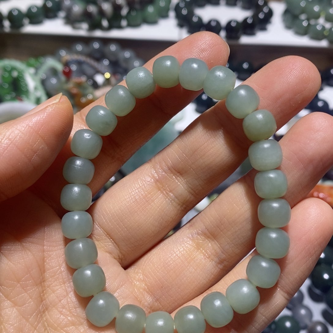 和田玉手链未镶嵌