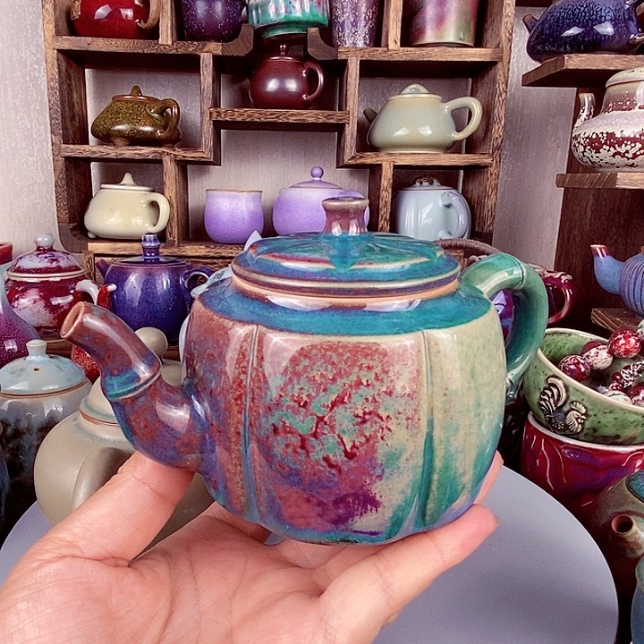 中国神后钧瓷茶具