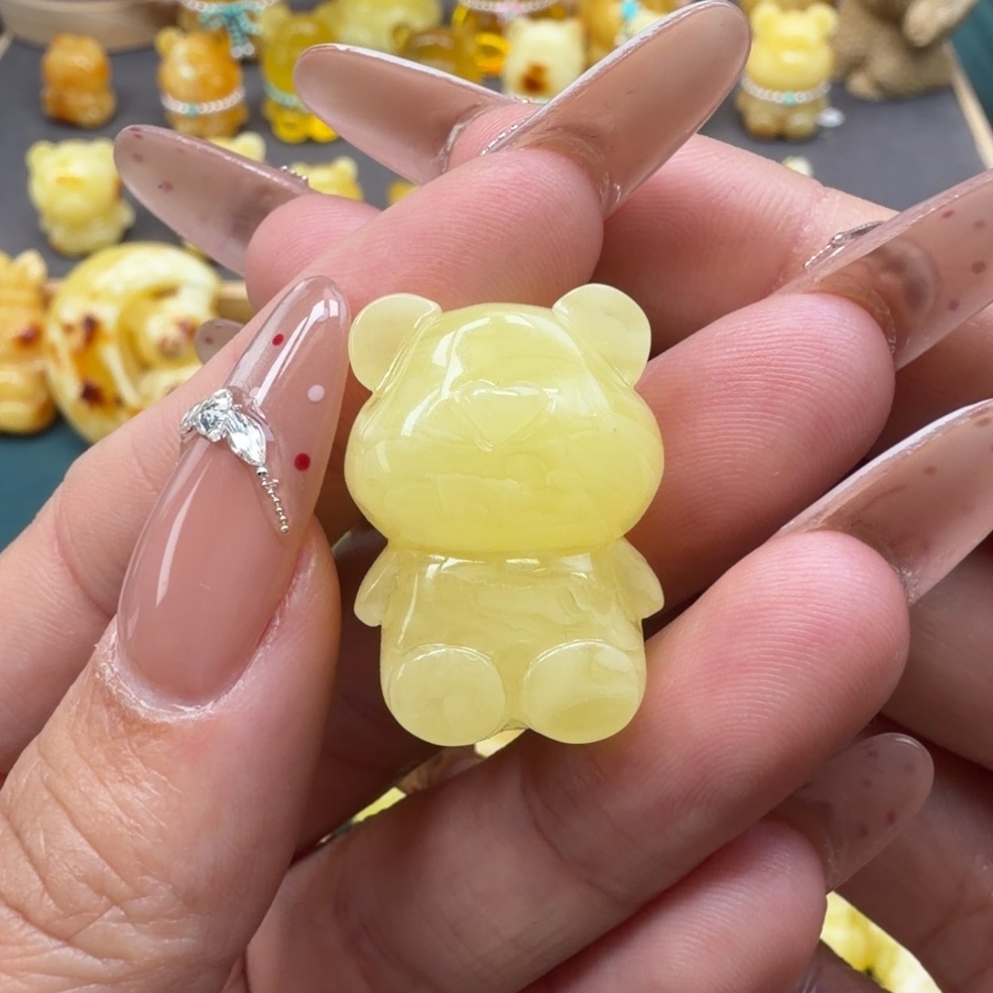 琥珀未镶嵌裸石蜜蜡